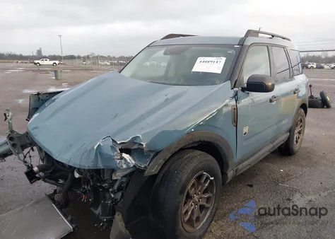 2022 Ford Bronco Sport Big Bend from USA, damaged, VIN 3FMCR9B63NRD95934